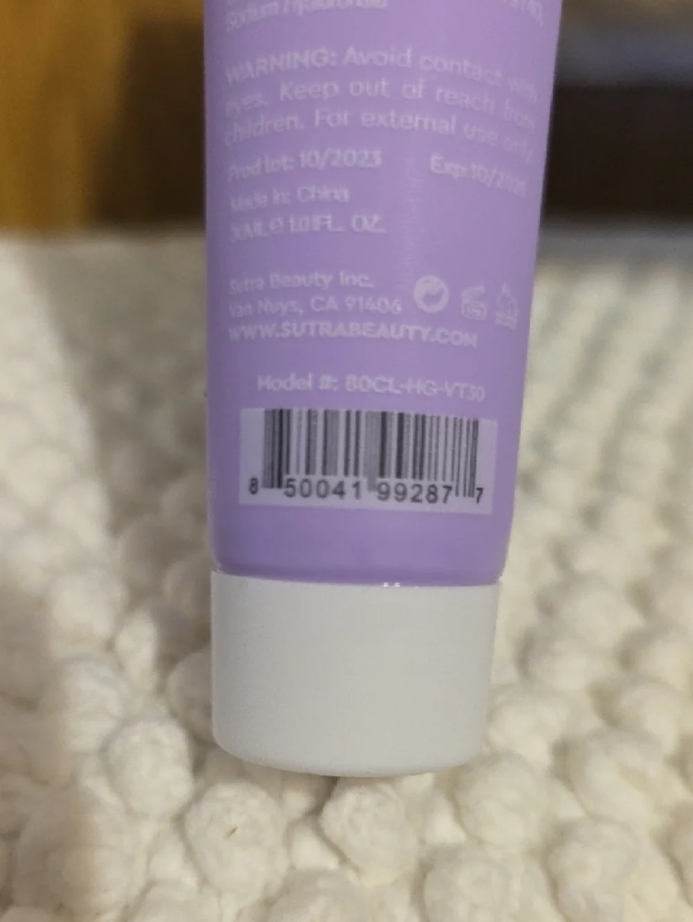 SUTRA Beauty Heat Guard Volumizing Cream - Lavender - Picture 3 of 3